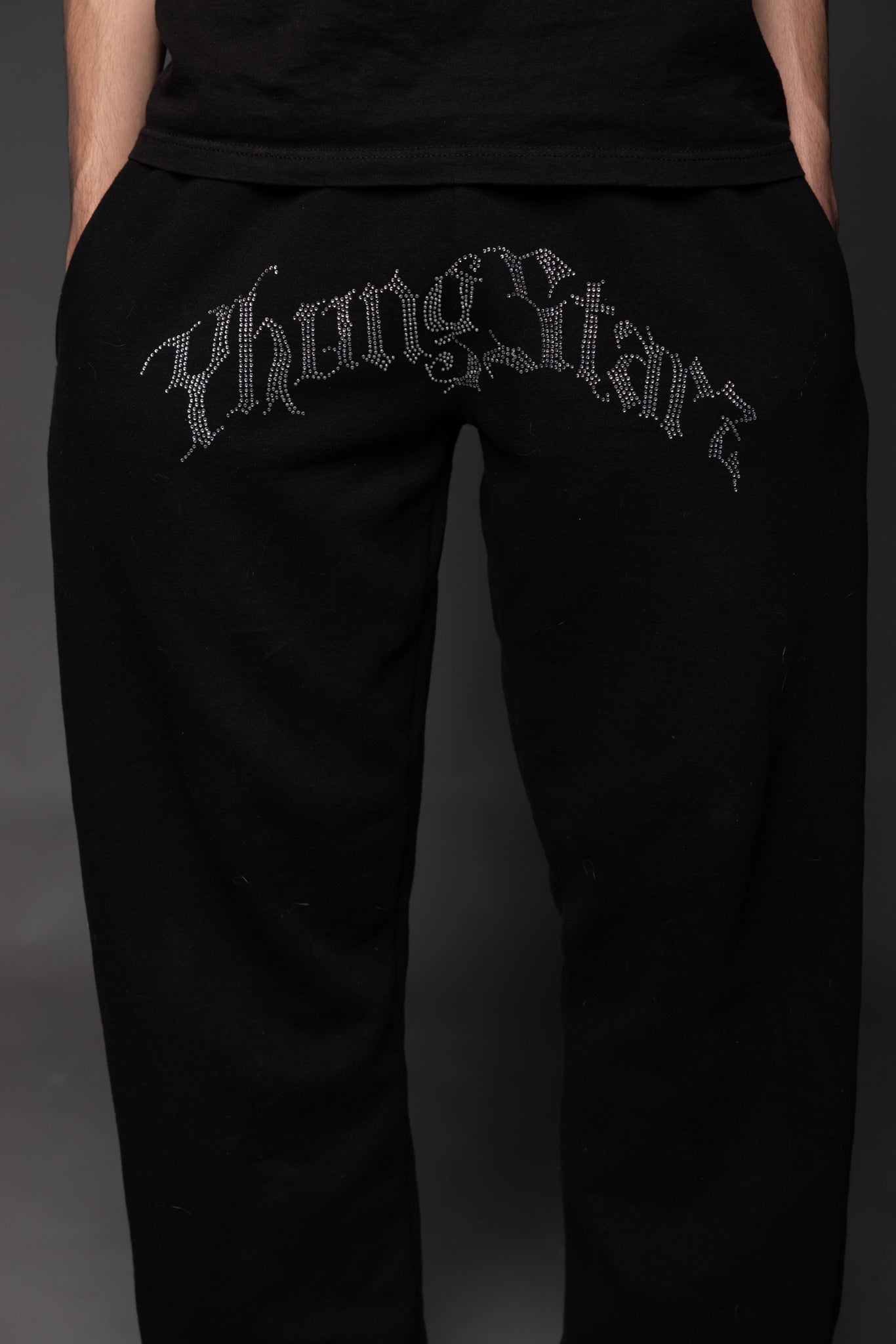 YhungStarz Rhinestone Sweatpants