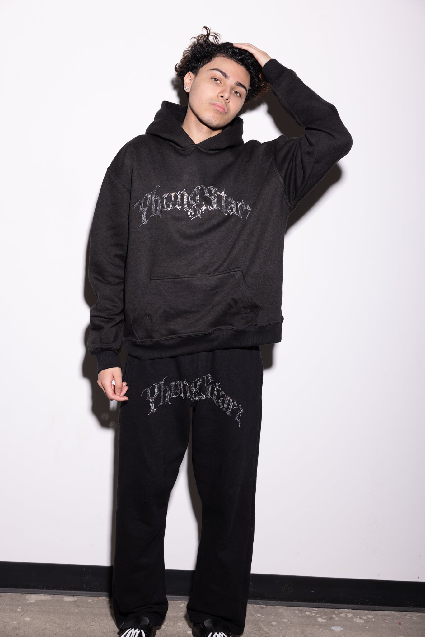 YhungStarz Rhinestone Tracksuit