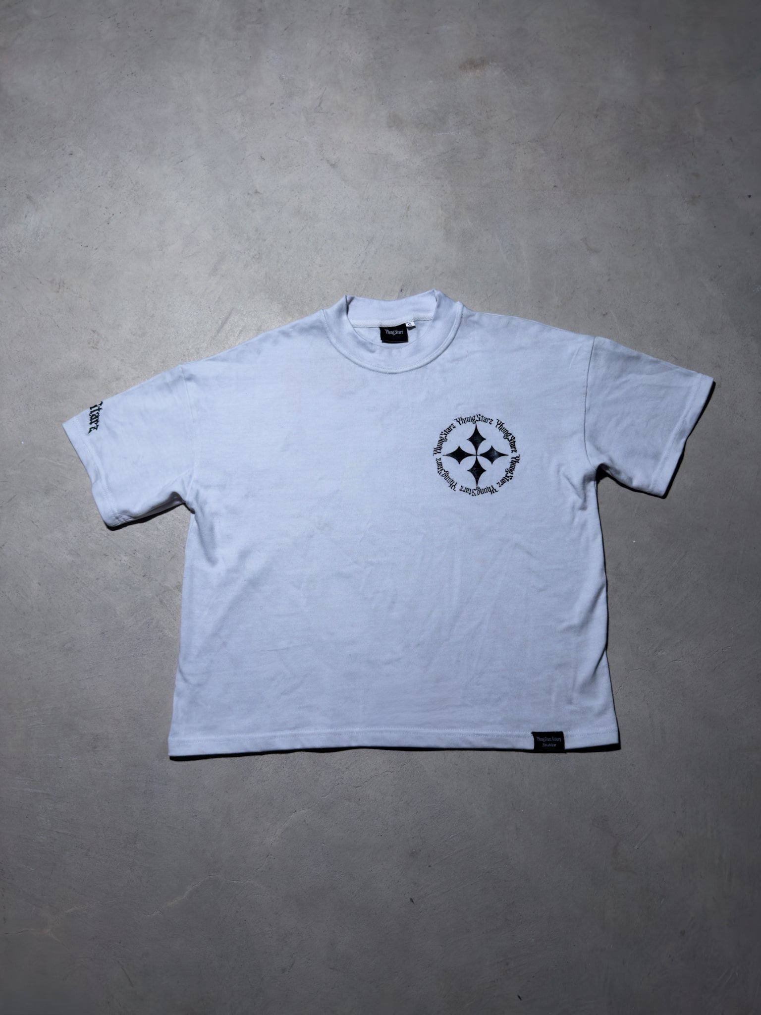 La Marque Sacrée Cropped Blanc Éternal Tee