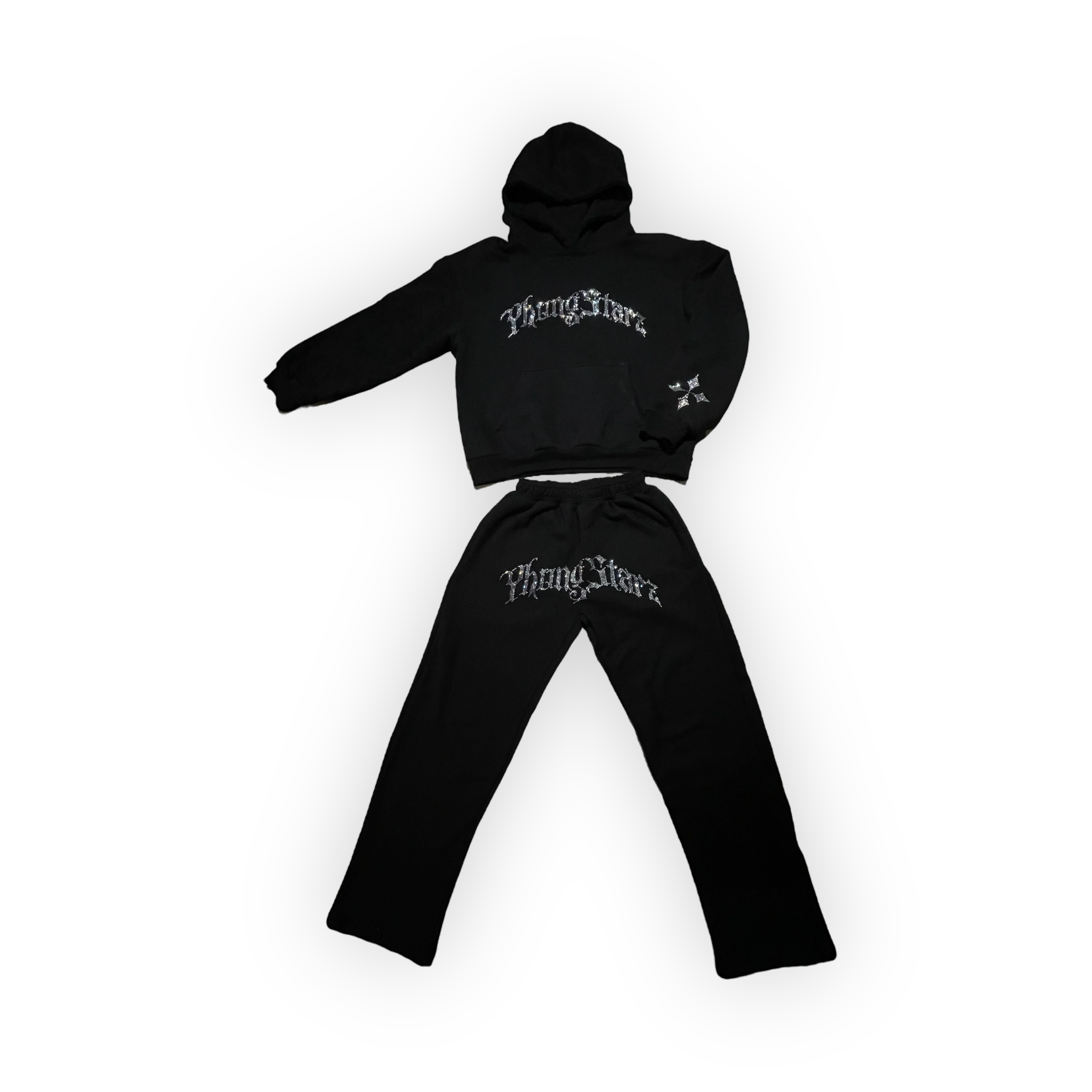 YhungStarz Rhinestone Tracksuit